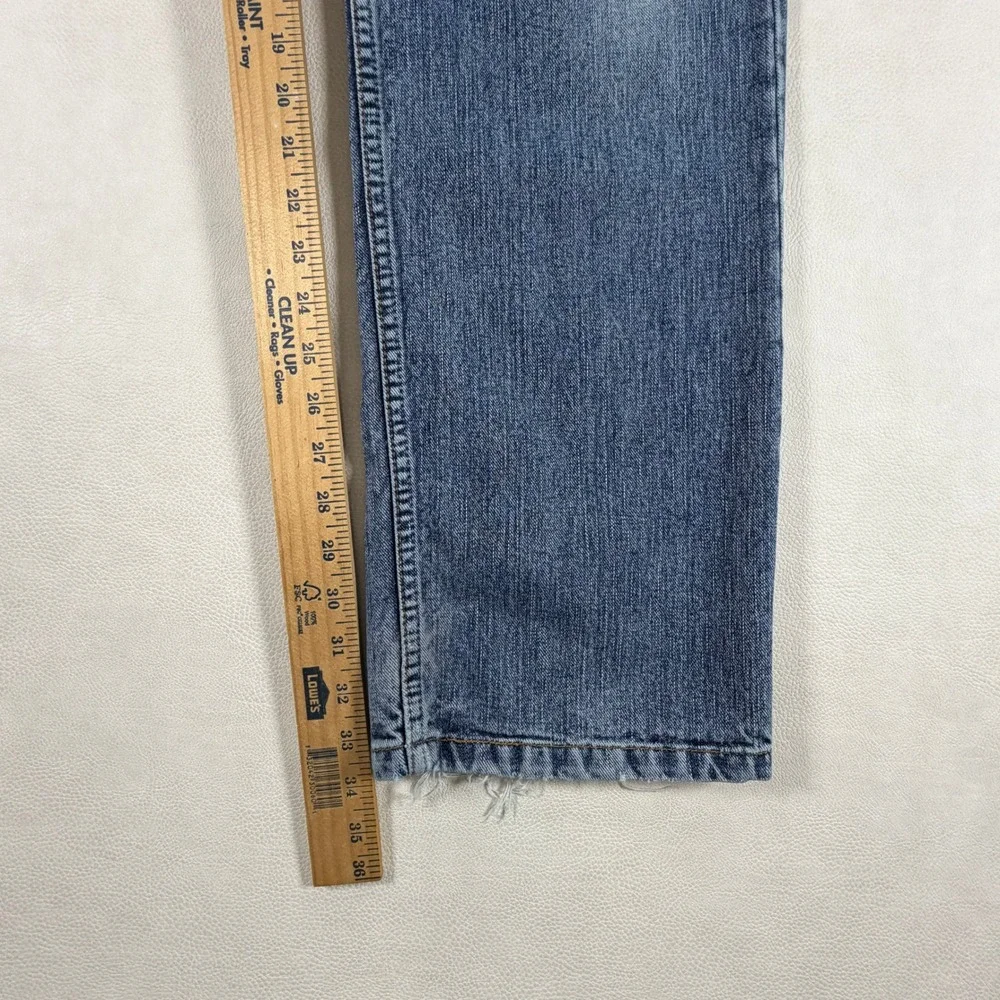 Vintage Levis 511 Slim Fit Jeans Mens 32x34 Blue Denim Straight Leg Cotton